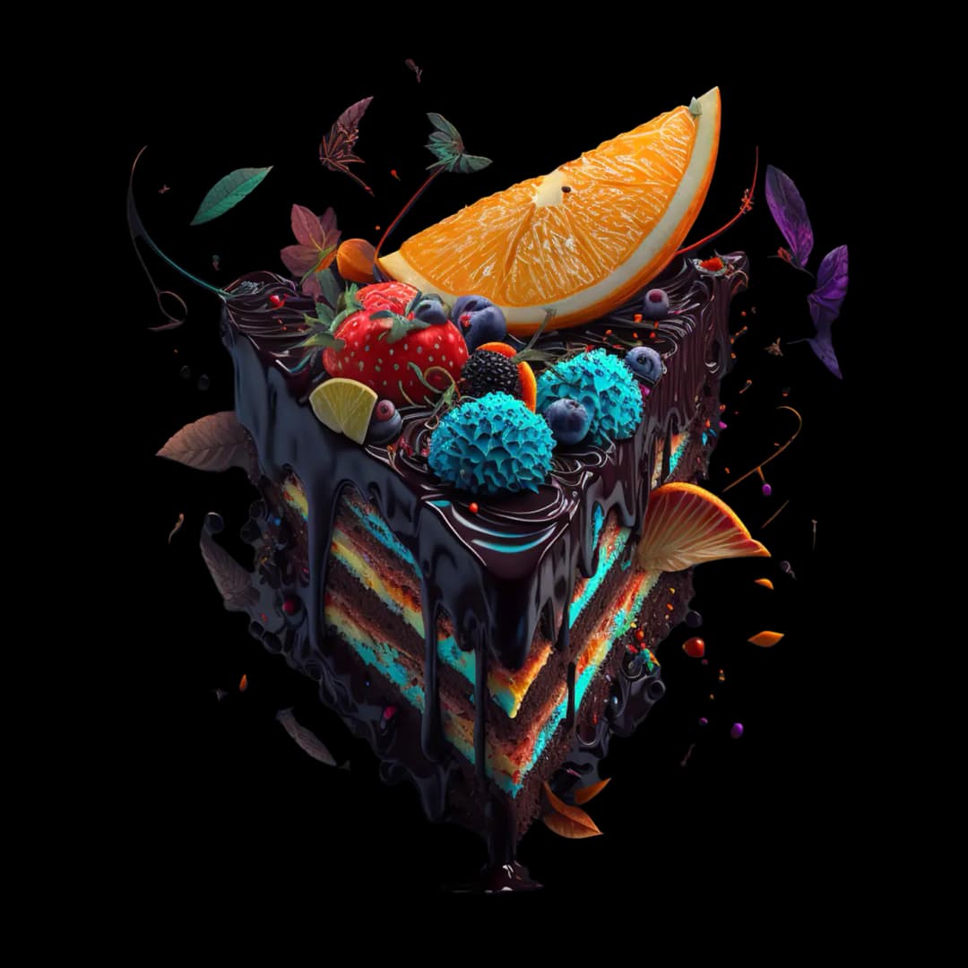 Malina-Portokall Cake